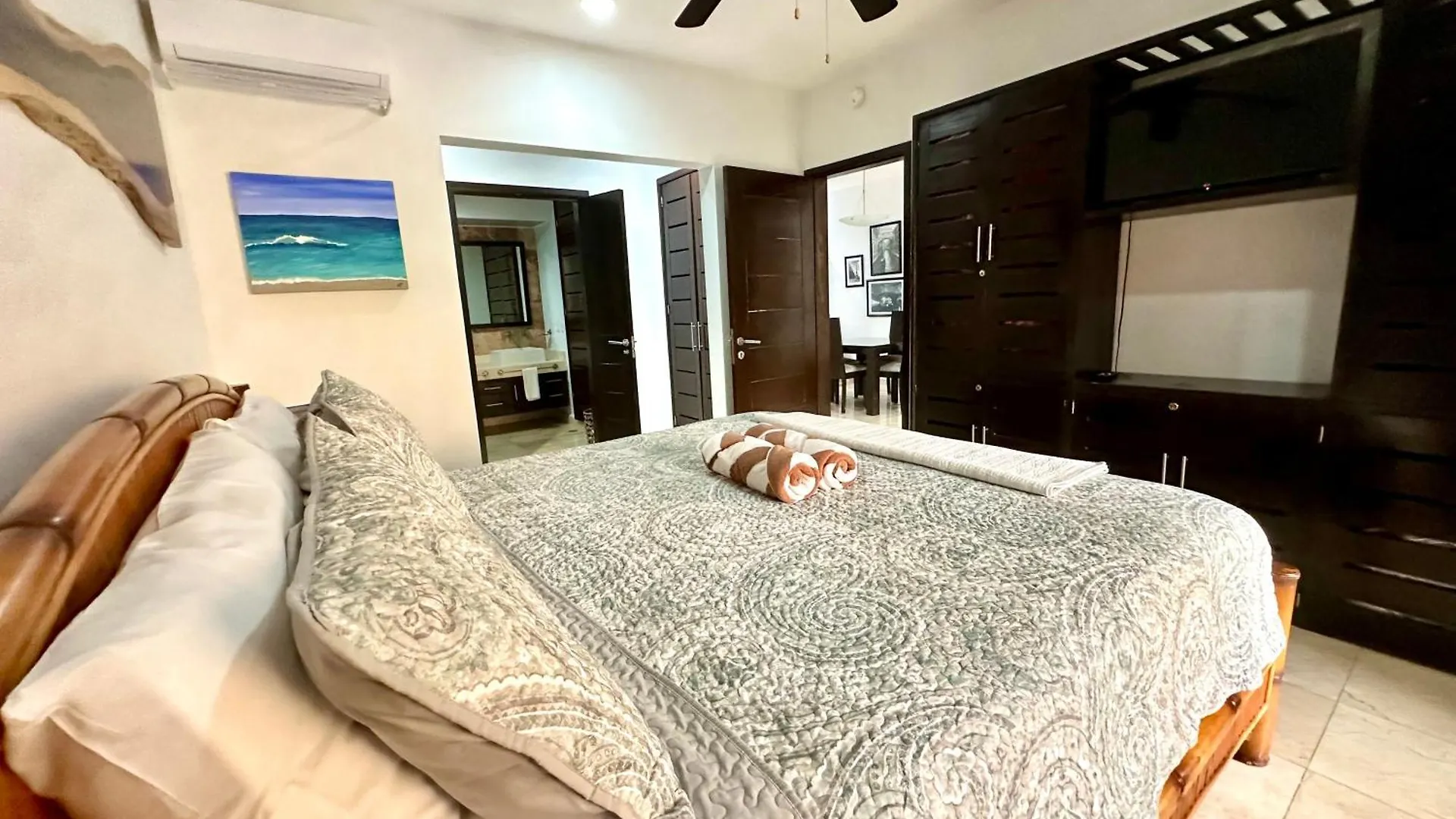 Faro 106Reef Ground Floor 2 Bdrs Big Terrace Apartment Playa del Carmen Mexico