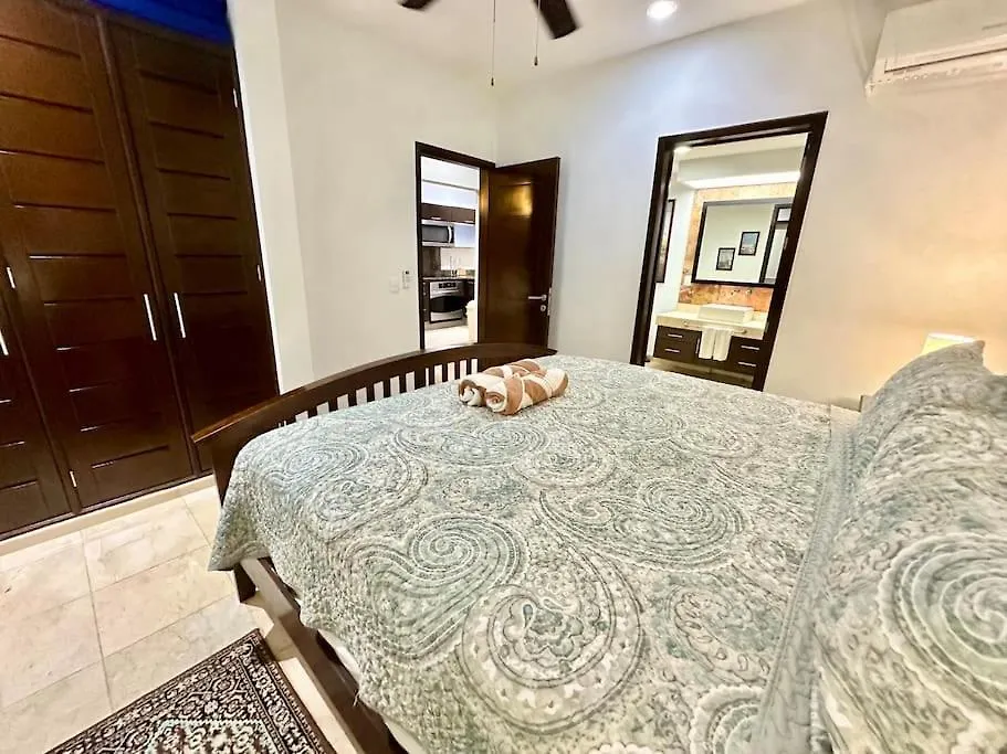 Faro 106Reef Ground Floor 2 Bdrs Big Terrace Apartment Playa del Carmen